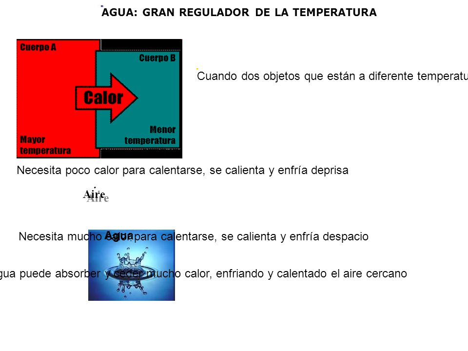 Necesita poco calor para calentarse, se calienta y enfría deprisa