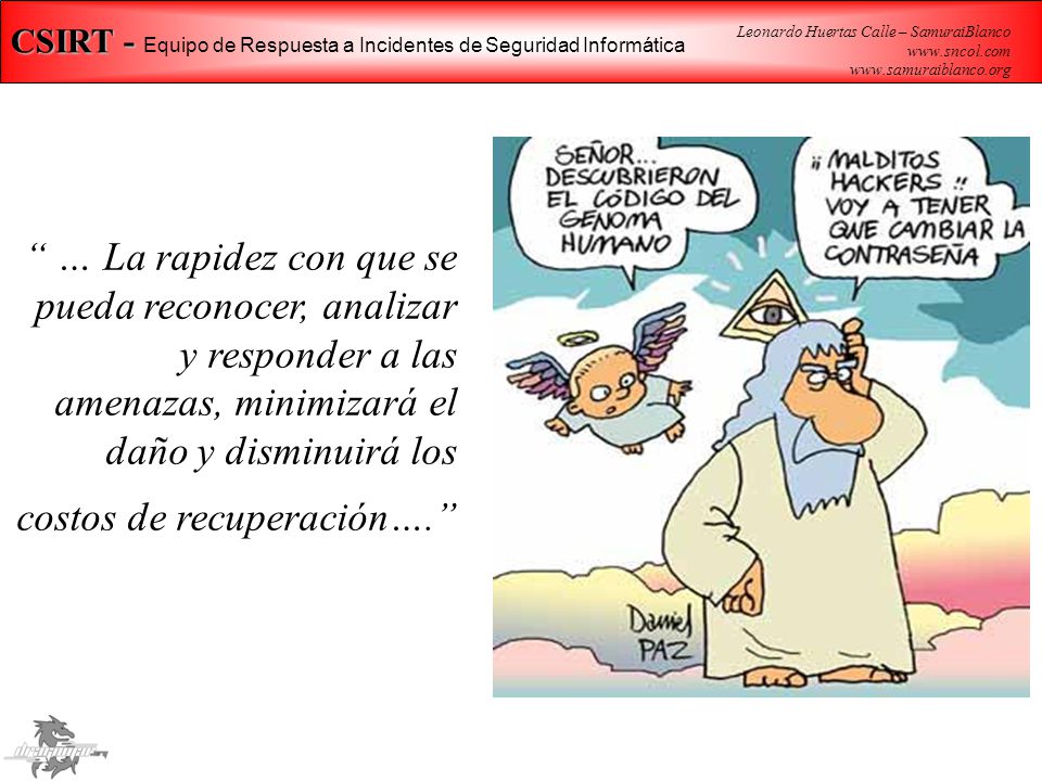 CSIRT - Equipo de Respuesta a Incidentes de Seguridad Informática