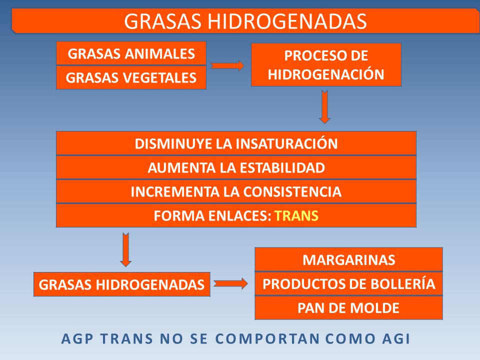 GRASAS HIDROGENADAS GRASAS ANIMALES PROCESO DE HIDROGENACIÓN