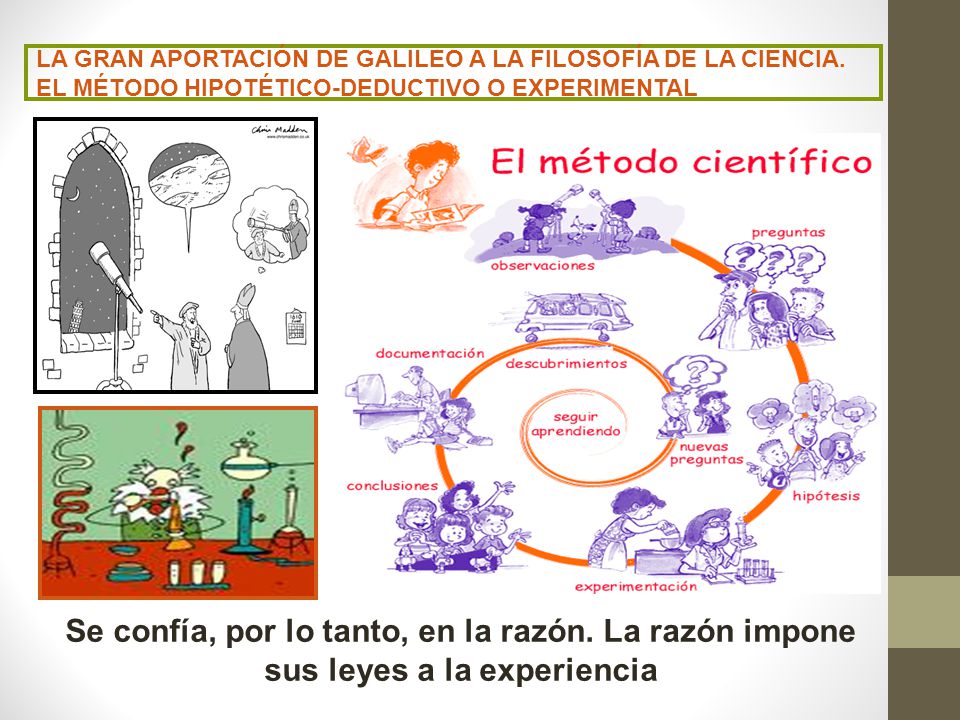 LA GRAN APORTACIÓN DE GALILEO A LA FILOSOFÍA DE LA CIENCIA