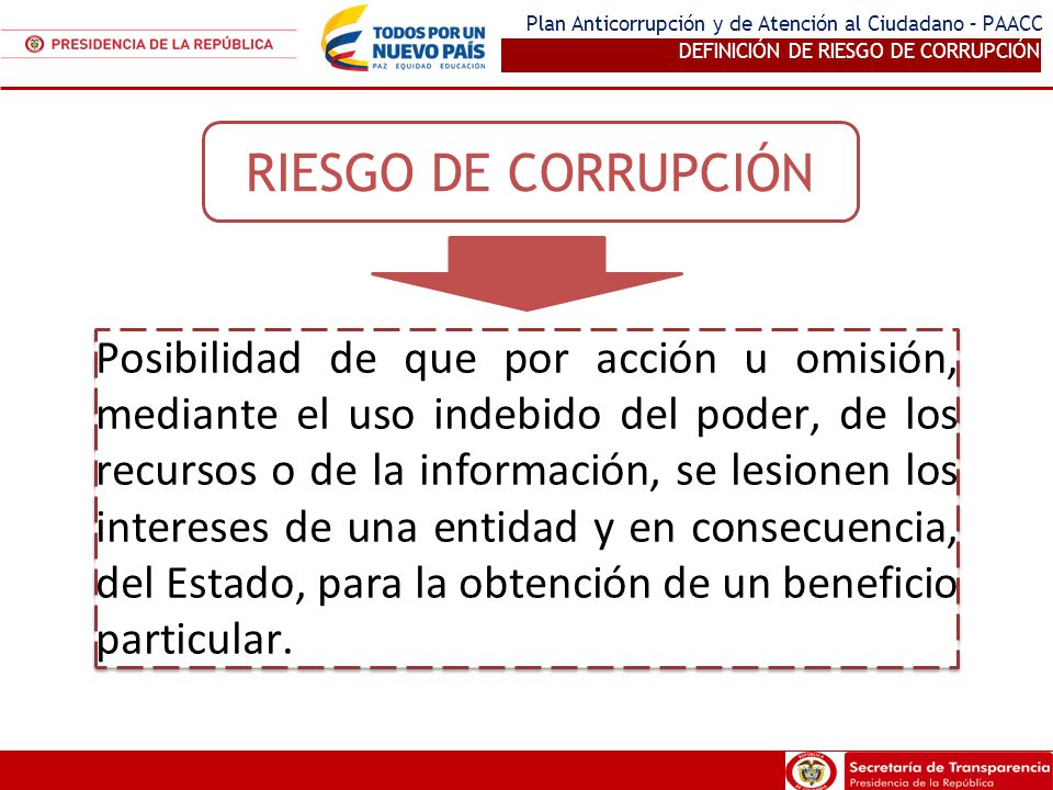 Plan Anticorrupción y de Atención al Ciudadano – PAACC
