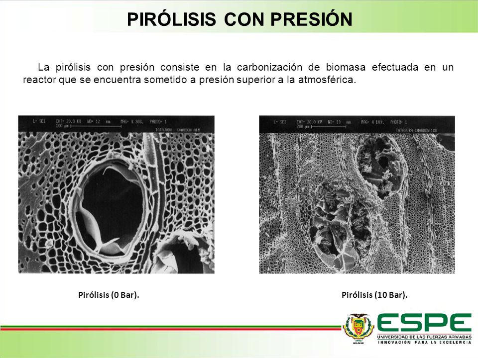 PIRÓLISIS CON PRESIÓN