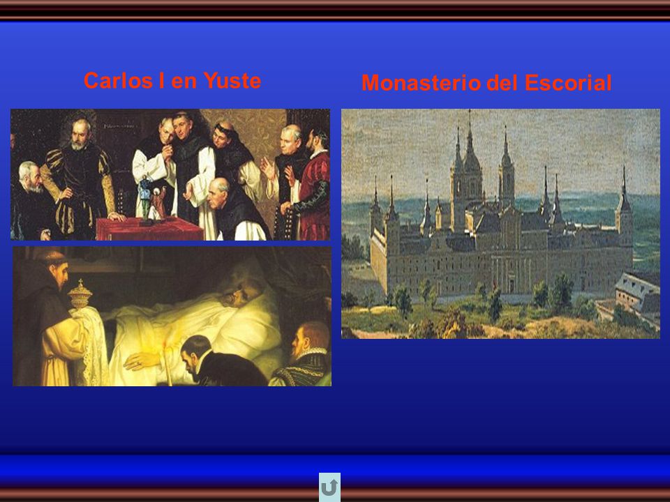 Carlos I en Yuste Monasterio del Escorial