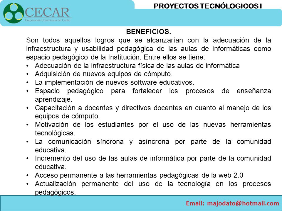 BENEFICIOS.