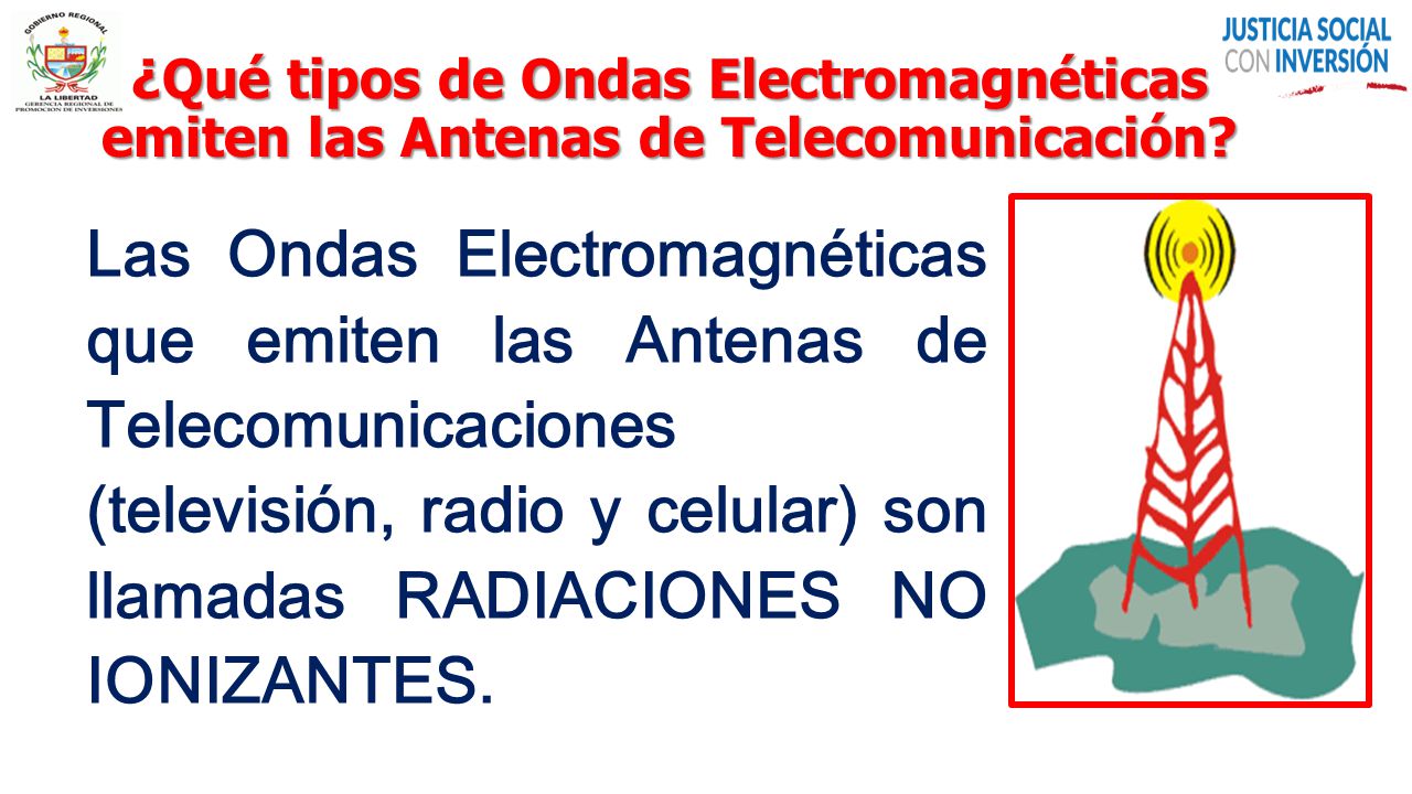 ¿Qué tipos de Ondas Electromagnéticas emiten las Antenas de Telecomunicación