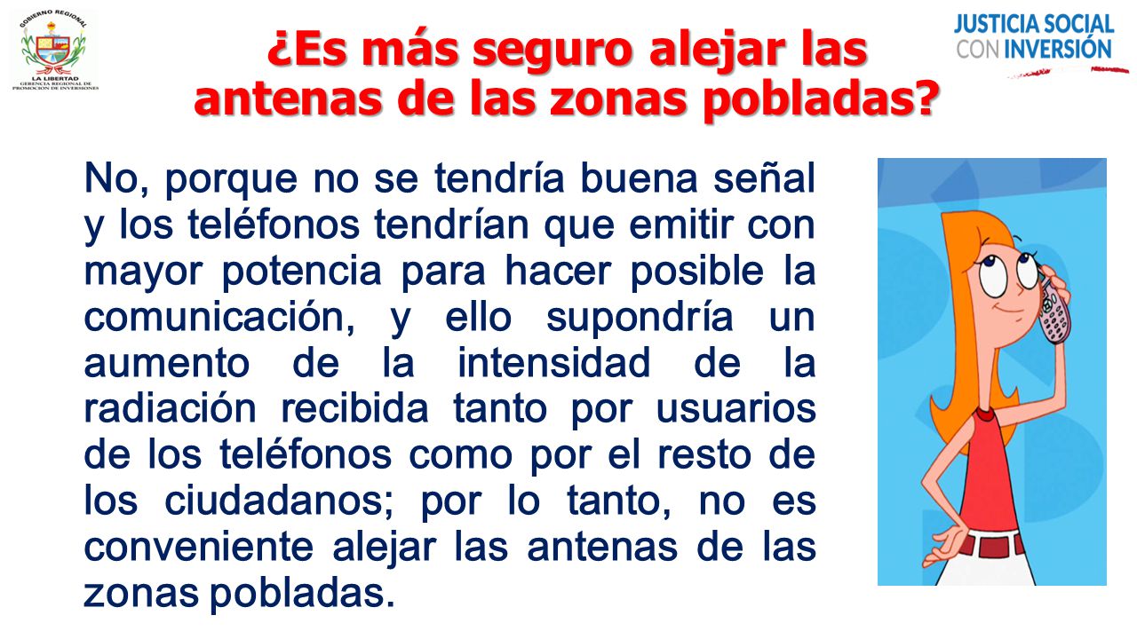 ¿Es más seguro alejar las antenas de las zonas pobladas