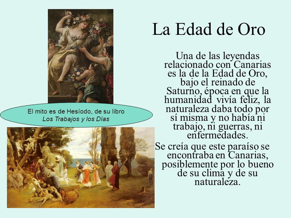 El mito es de Hesíodo, de su libro Los Trabajos y los Días