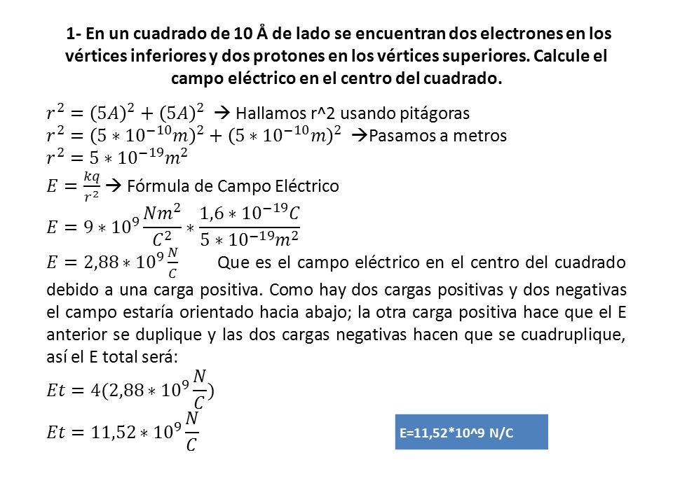 𝑟 2 = 5𝐴 2 + 5𝐴 2  Hallamos r^2 usando pitágoras