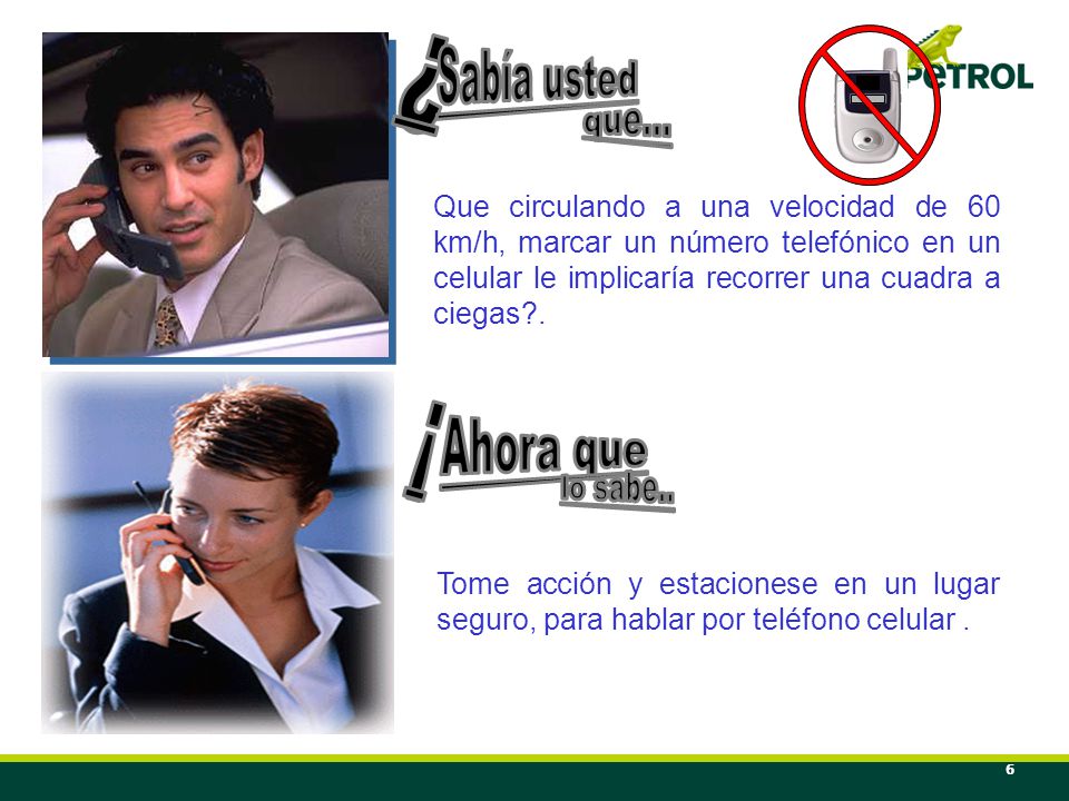 ¿ Sabía usted que... ¡ Ahora que lo sabe..
