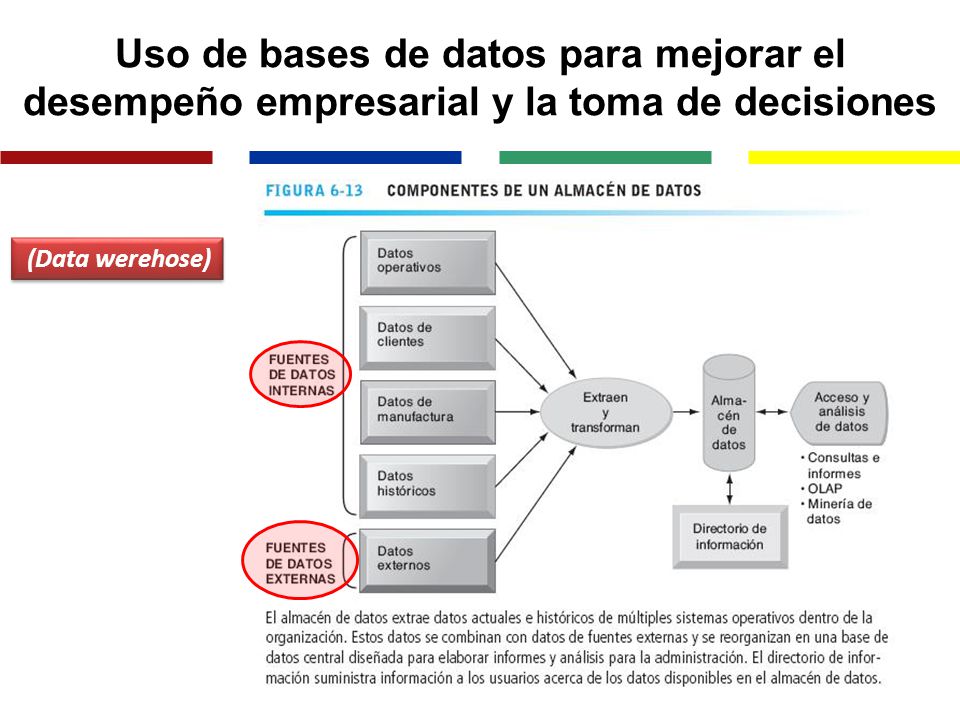 Uso de bases de datos para mejorar el desempeño empresarial y la toma de decisiones