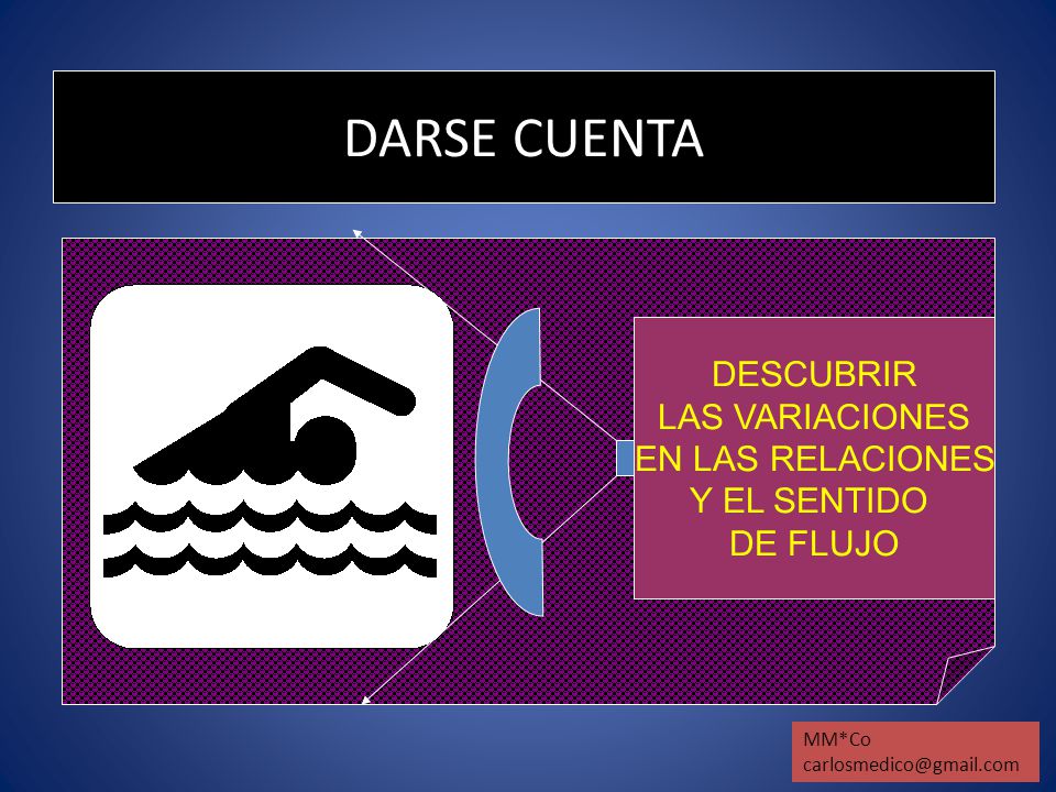 DARSE CUENTA DESCUBRIR LAS VARIACIONES EN LAS RELACIONES Y EL SENTIDO