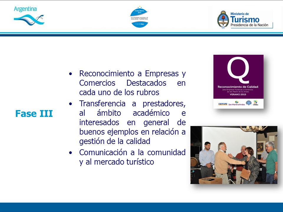 Reconocimiento a Empresas y Comercios Destacados en cada uno de los rubros