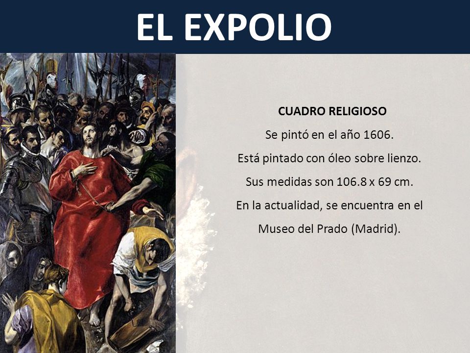 EL EXPOLIO