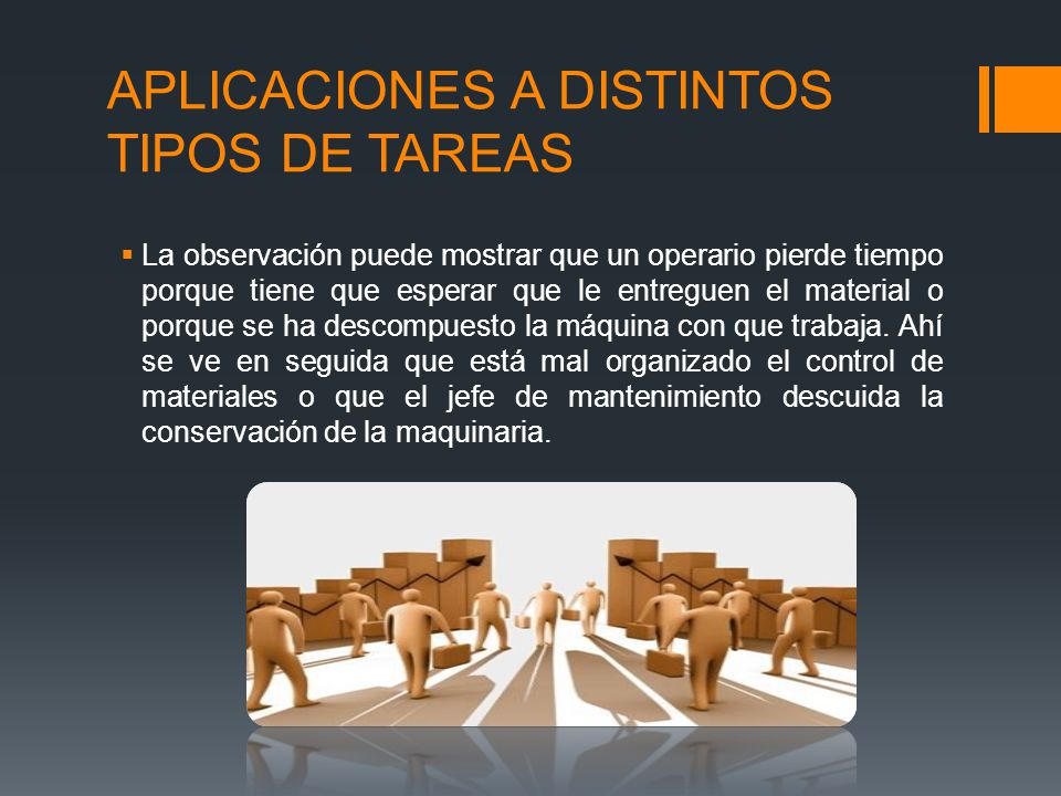 APLICACIONES A DISTINTOS TIPOS DE TAREAS