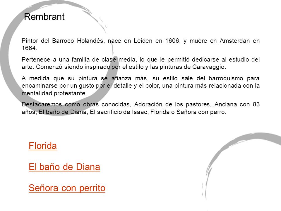 Rembrant Florida El baño de Diana Señora con perrito