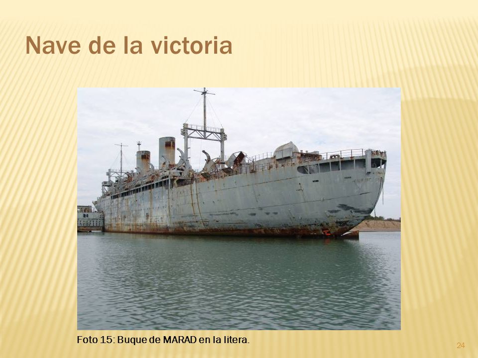 Nave de la victoria Foto 15: Buque de MARAD en la litera.