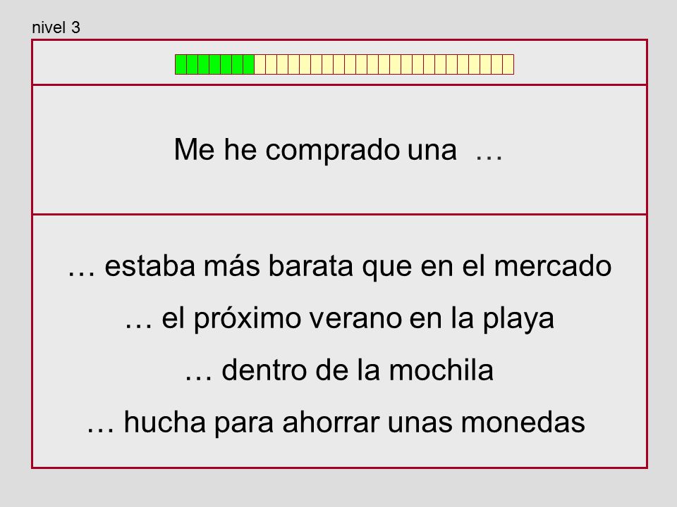 … estaba más barata que en el mercado … el próximo verano en la playa