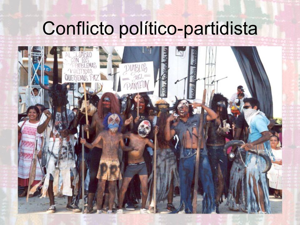 Conflicto político-partidista