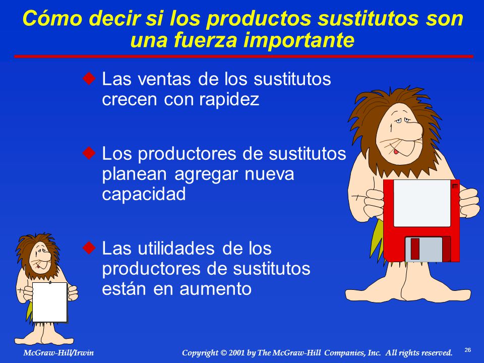 Cómo decir si los productos sustitutos son una fuerza importante