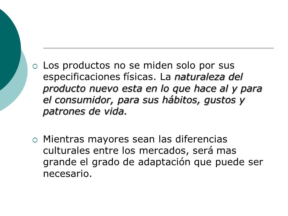 Los productos no se miden solo por sus especificaciones físicas