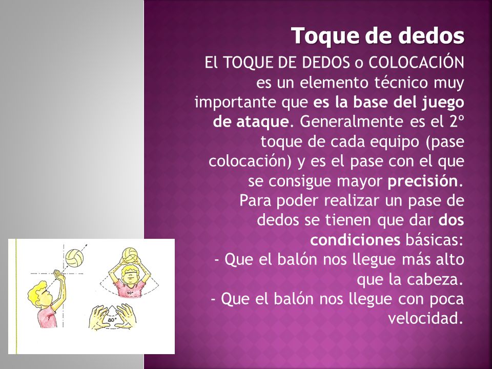 Toque de dedos