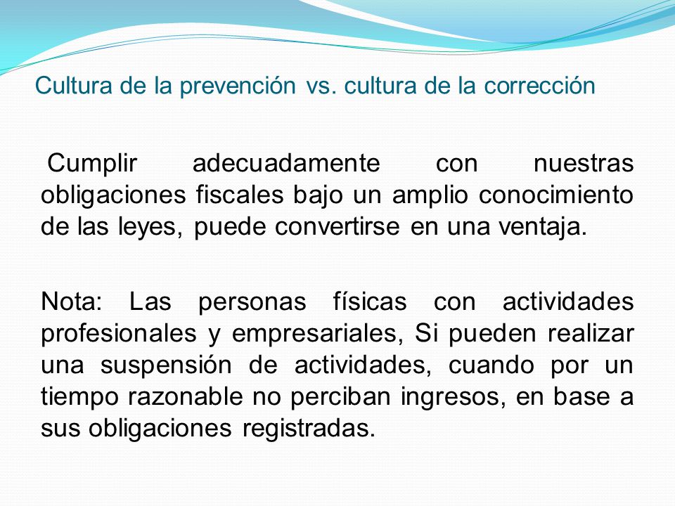 Cultura de la prevención vs. cultura de la corrección