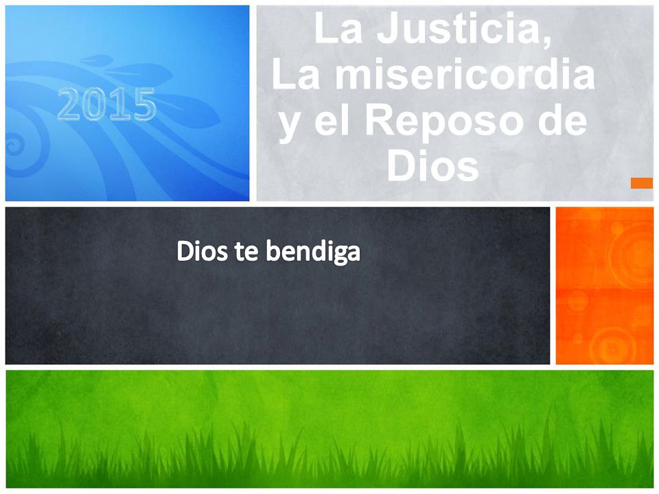 La misericordia y el Reposo de Dios