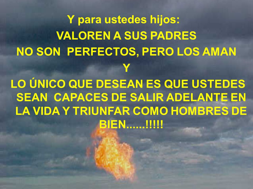 NO SON PERFECTOS, PERO LOS AMAN