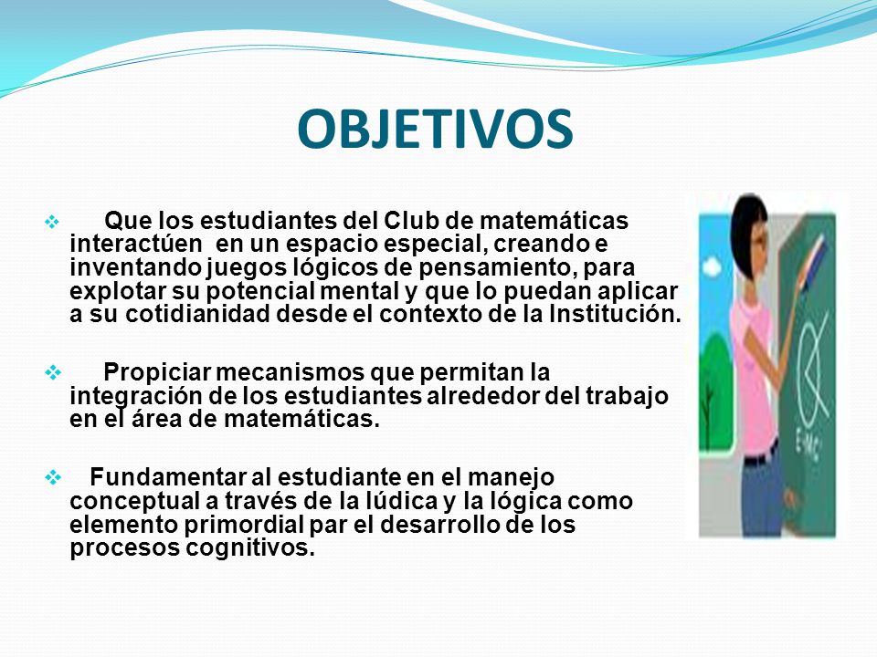PROYECTO CLUB DE MATEMÁTICAS - ppt descargar