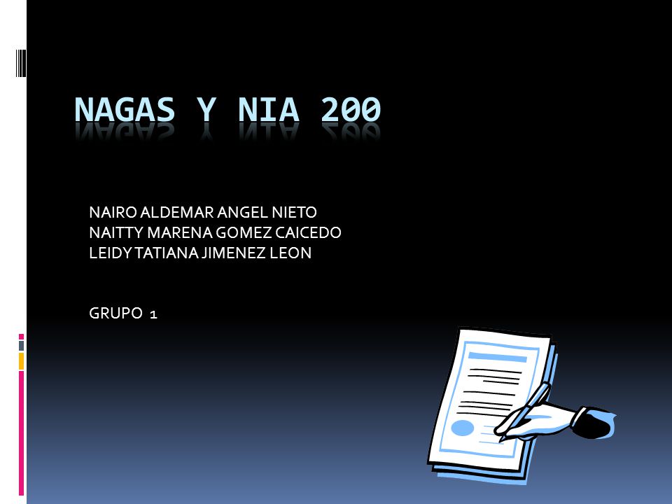 NAGAS Y NIA 200 NAIRO ALDEMAR ANGEL NIETO NAITTY MARENA GOMEZ CAICEDO