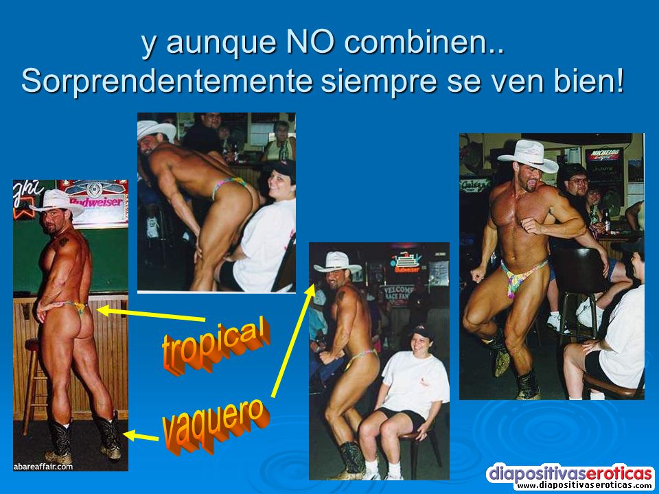 y aunque NO combinen.. Sorprendentemente siempre se ven bien!