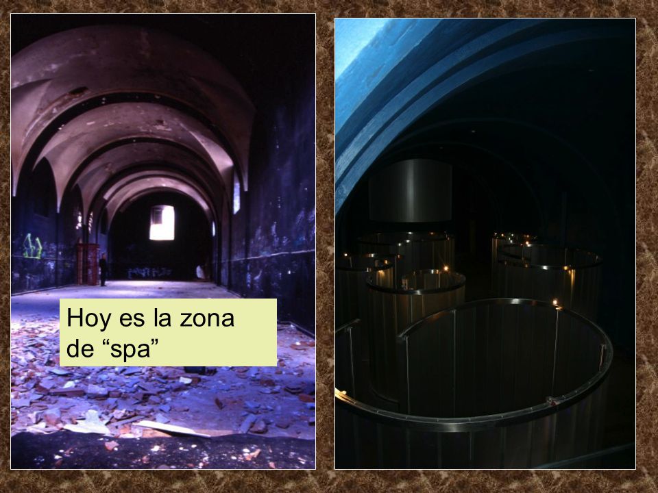 La iglesia del colegio se dividió en dos pisos en la época que fue cárcel.