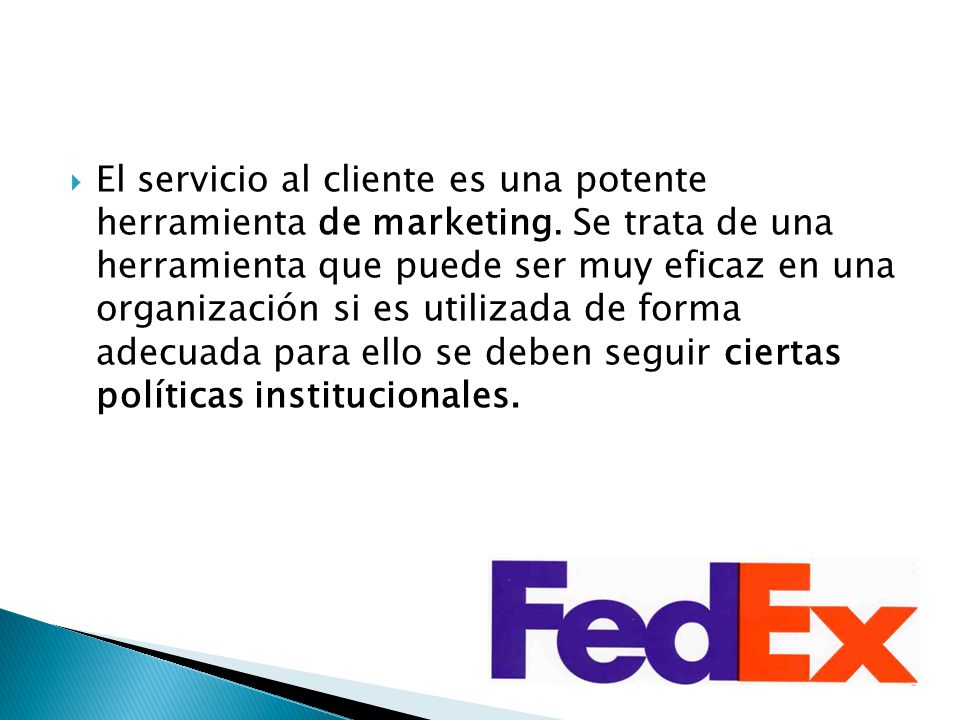 El servicio al cliente es una potente herramienta de marketing