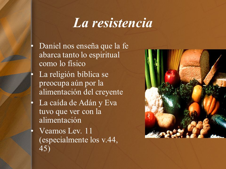 La resistencia Daniel nos enseña que la fe abarca tanto lo espiritual como lo físico.