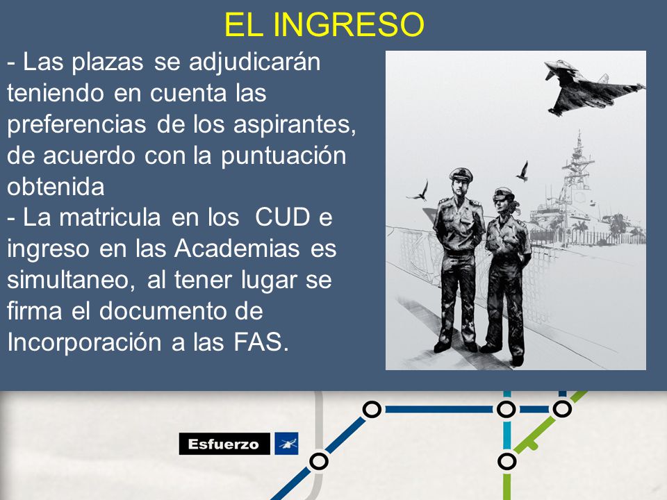 EL INGRESO - Las plazas se adjudicarán teniendo en cuenta las