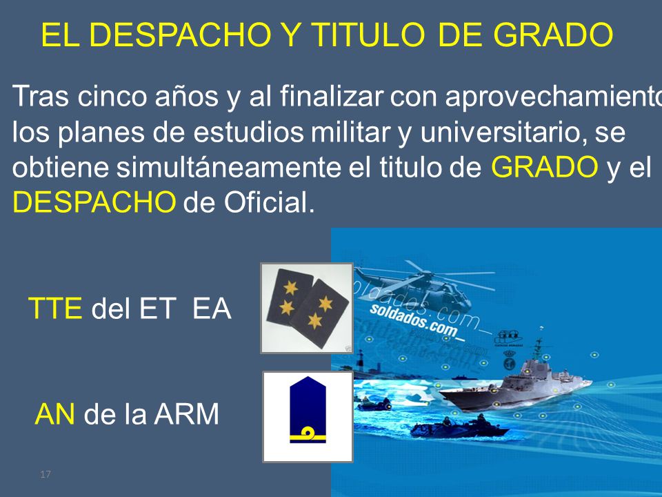 EL DESPACHO Y TITULO DE GRADO