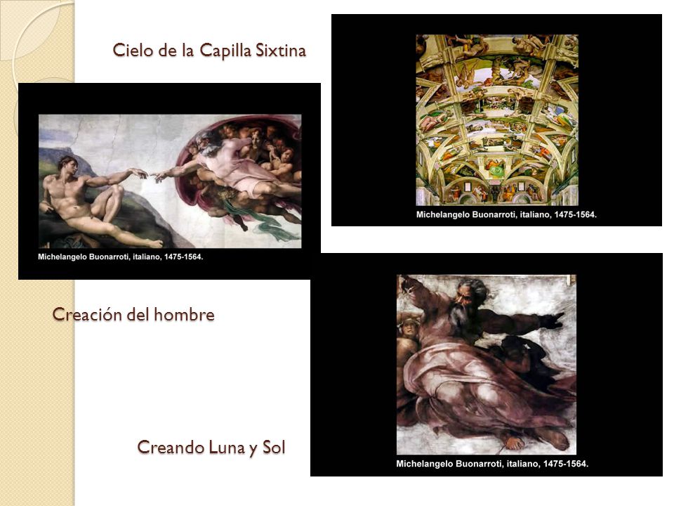 Cielo de la Capilla Sixtina