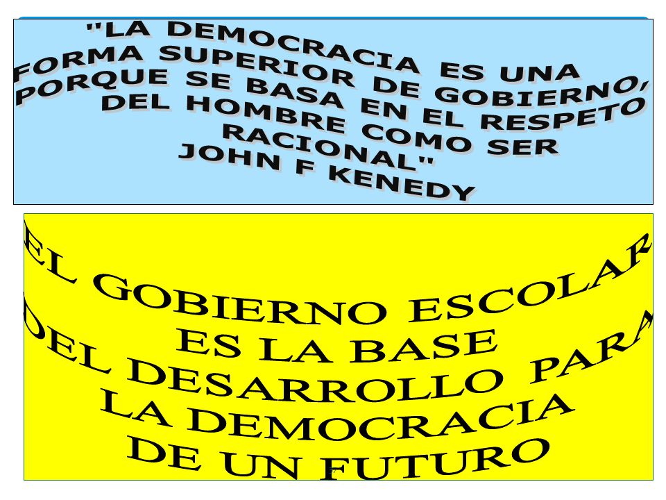 FORMA SUPERIOR DE GOBIERNO, PORQUE SE BASA EN EL RESPETO