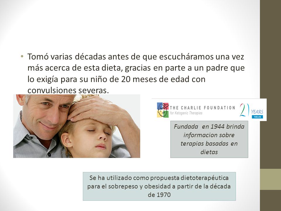 Fundada en 1944 brinda informacion sobre terapias basadas en dietas
