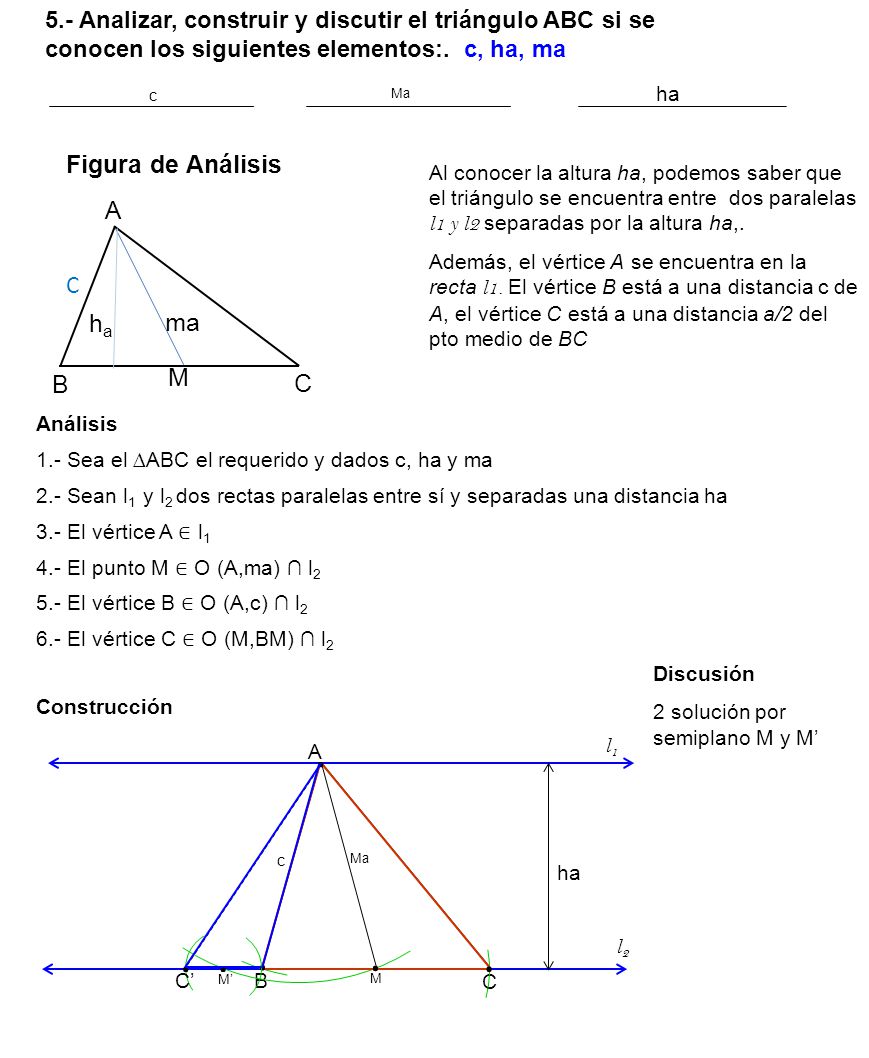 Figura de Análisis A C ha ma M B C
