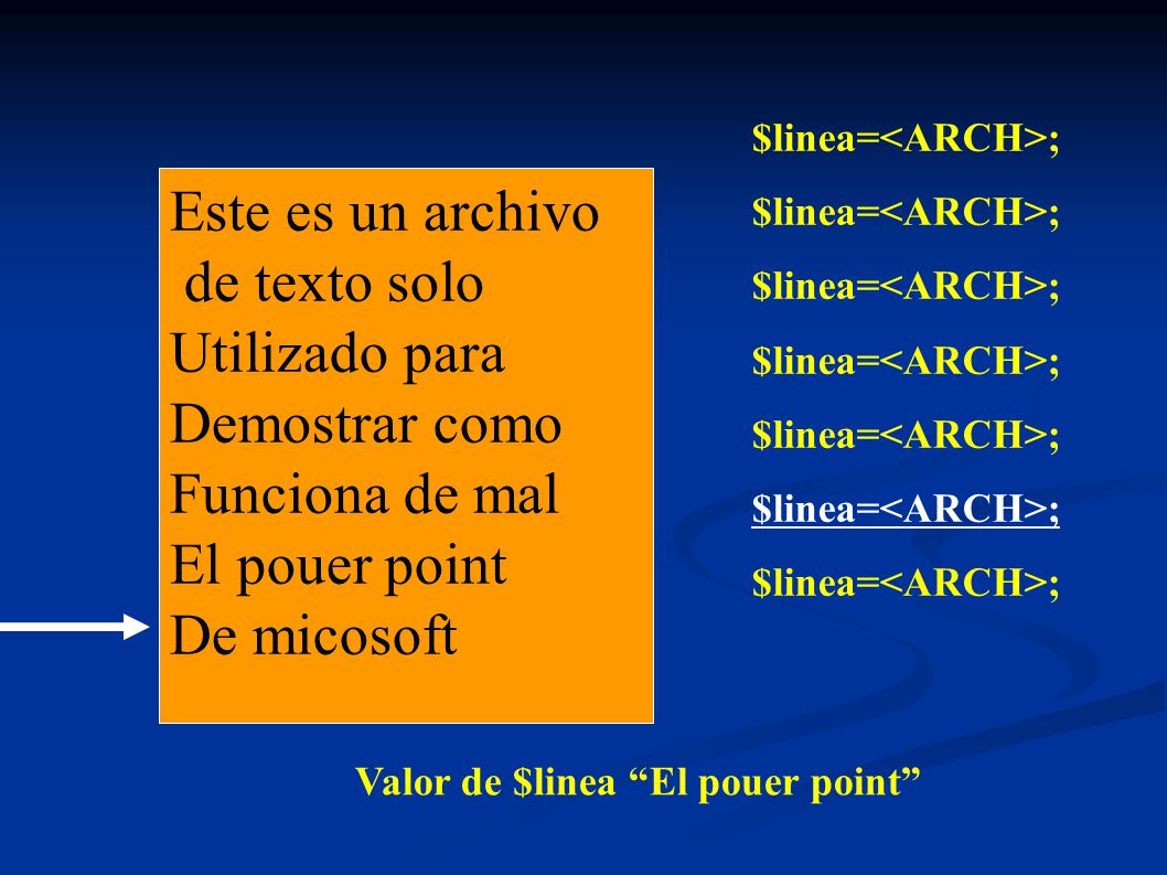 Este es un archivo de texto solo Utilizado para Demostrar como
