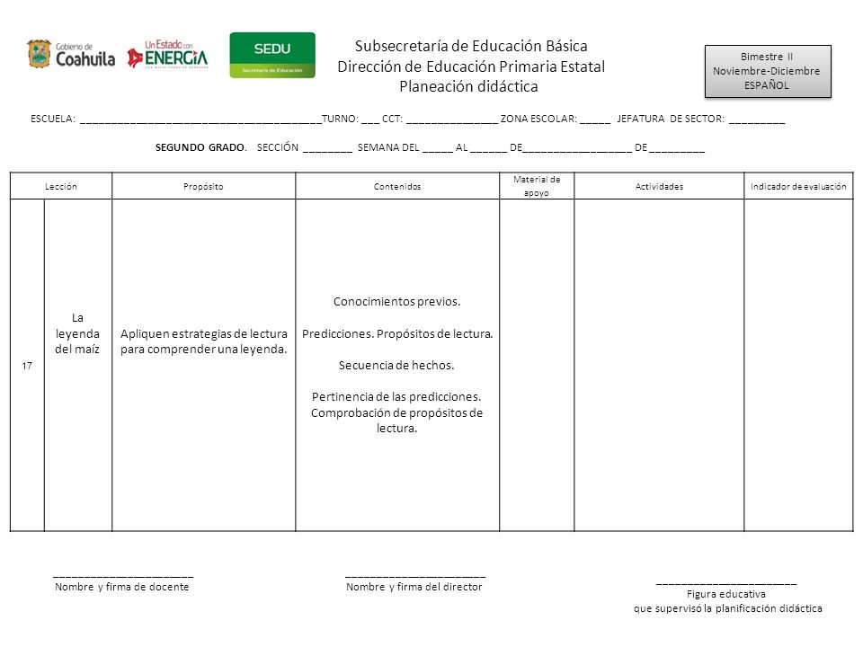 Subsecretaría de Educación Básica