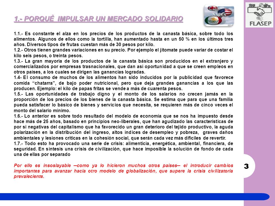 2.- QUÉ ES UN MERCADO SOLIDARIO 3.- QUIÉNES PUEDEN LLEVARLO A CABO