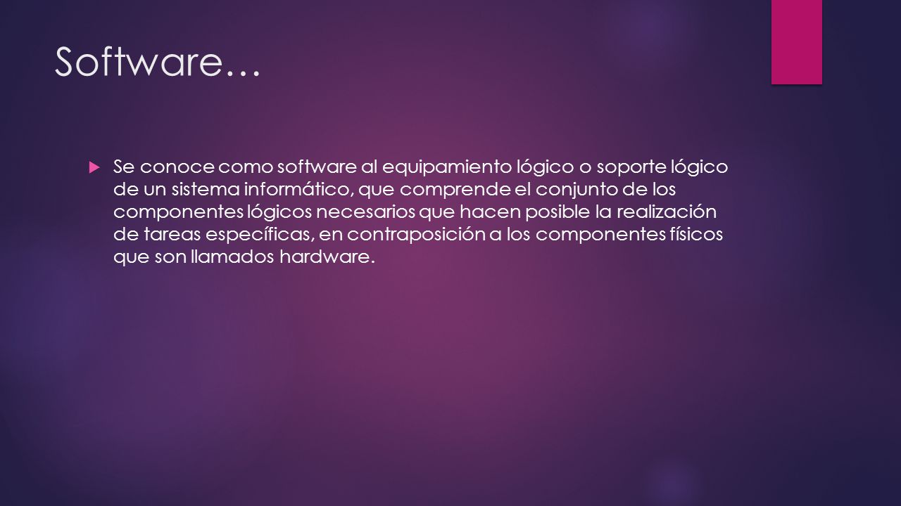 Software…