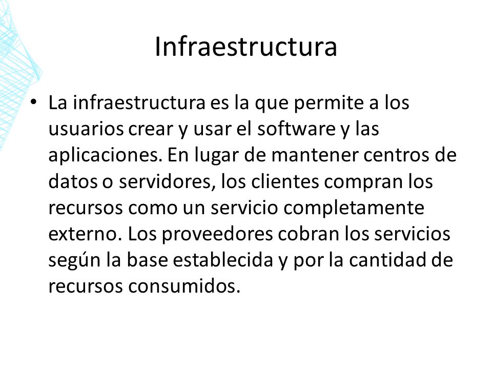 Infraestructura