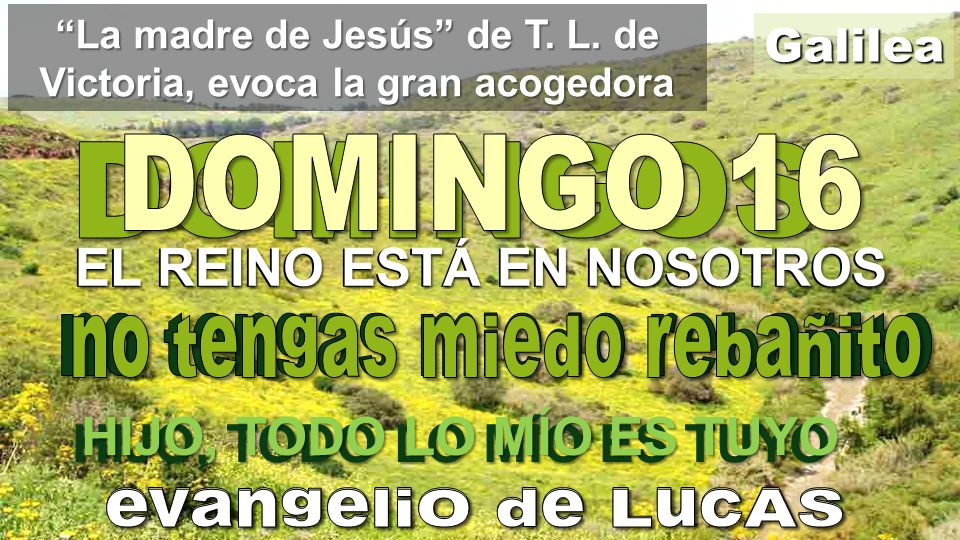 La madre de Jesús de T. L. de Victoria, evoca la gran acogedora