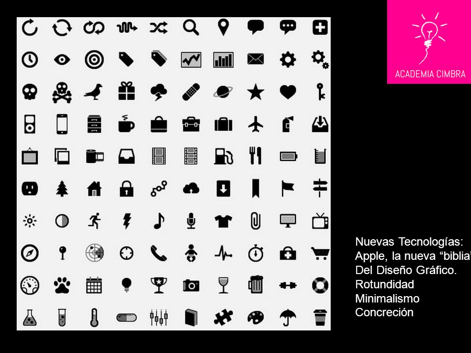 Nuevas Tecnologías: Apple, la nueva biblia Del Diseño Gráfico. Rotundidad Minimalismo Concreción