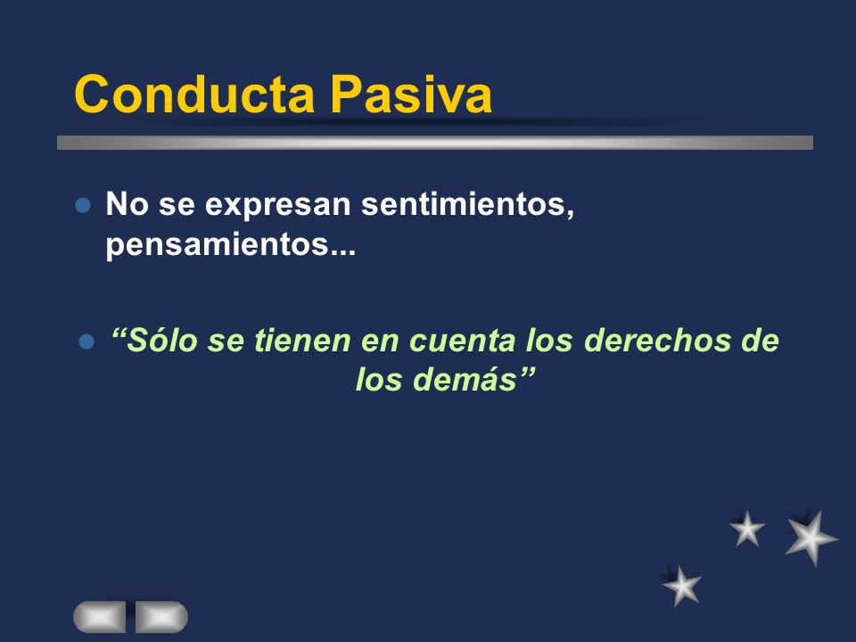 Sólo se tienen en cuenta los derechos de los demás