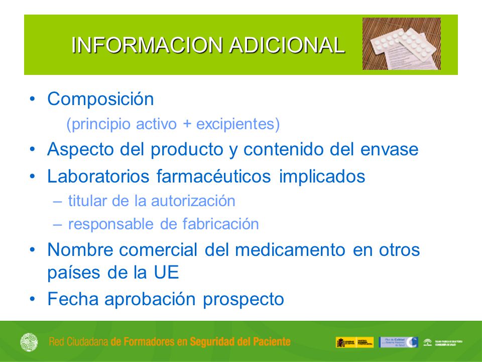 INFORMACION ADICIONAL