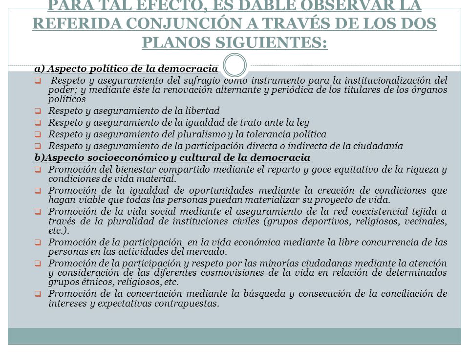 PARA TAL EFECTO, ES DABLE OBSERVAR LA REFERIDA CONJUNCIÓN A TRAVÉS DE LOS DOS PLANOS SIGUIENTES: